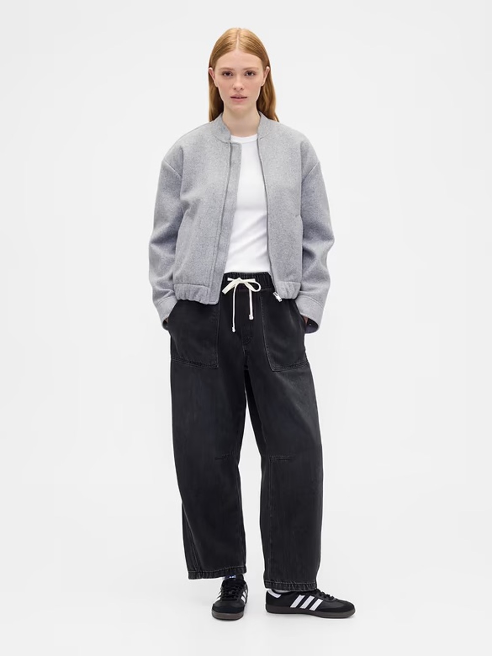Gap Pull on Barrel Pants